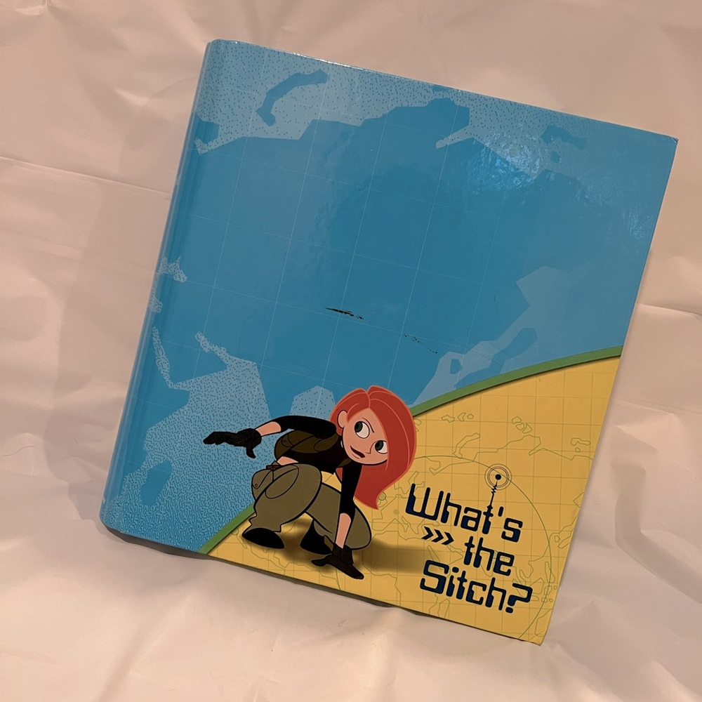 Vintage 2000’s Kim Possible binder